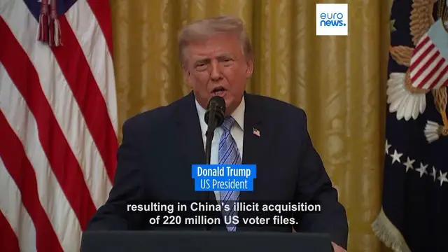 Video thumbnail for Trump revives claims of election interference during address to nation