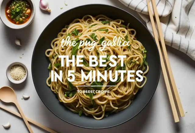 Video thumbnail for  The Best  Garlic Noodles in 15 Minutes