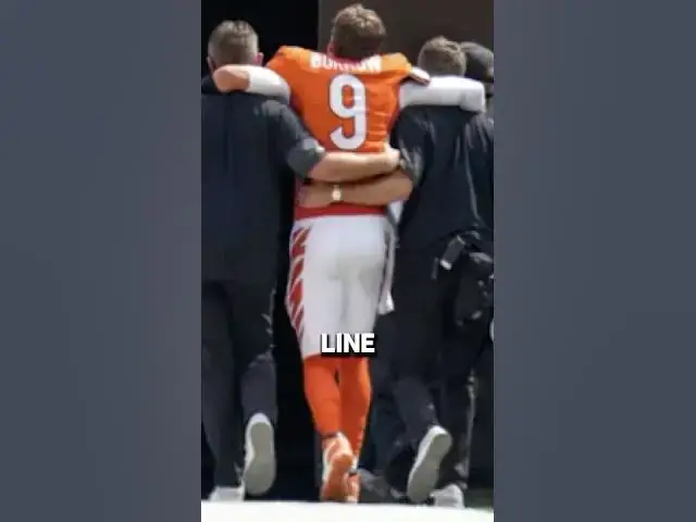 'Video thumbnail for Joe Burrow Injured AGAIN 😢 D.A. Asks ‘Why Can’t We Have Nice Things?!’"'