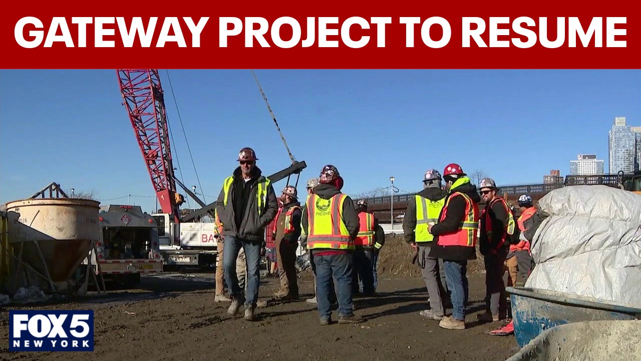 Video thumbnail for More funding for Gateway Tunnel Project to be released soon Schumer says