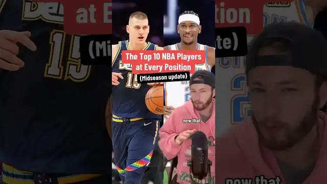 Video thumbnail for My Midseason NBA Player Rankings