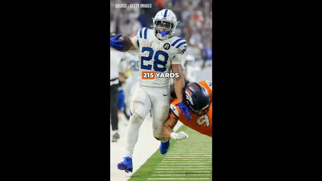 'Video thumbnail for Caitlin Clark Praises Jonathan Taylor’s Clutch 68-Yard Dash Win'