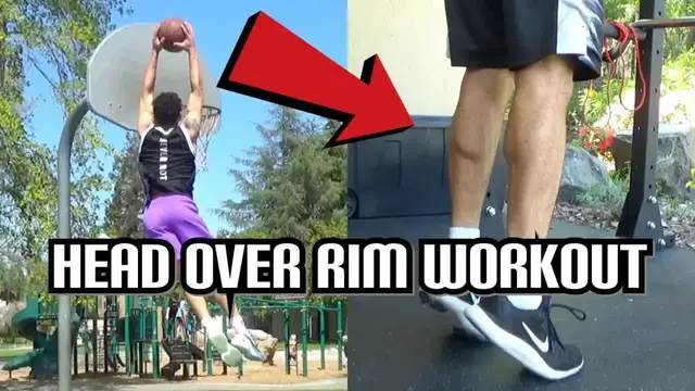 'Video thumbnail for 9’9.75” Dunk Session And A CRAZY Jump Training Workout!'