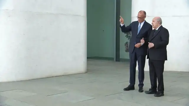 Video thumbnail for Germany: Germany’s Merz vows closer energy cooperation with Algeria.