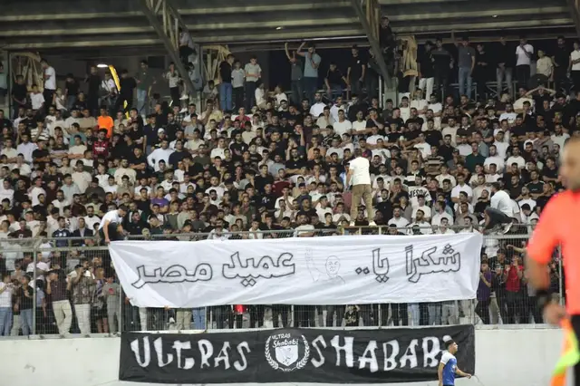Video thumbnail for Palestine football fans honour Egyptian coach Hossam Hassan