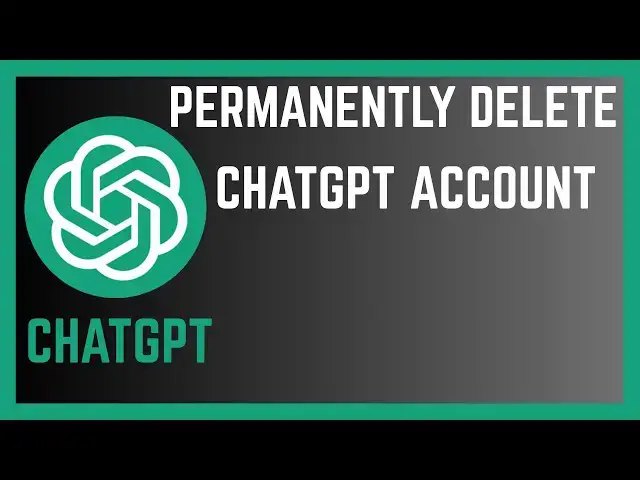 'Video thumbnail for How To Permanently Delete ChatGPT Account'
