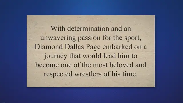 'Video thumbnail for Diamond Dallas Page and Randy Savage: The Epic Clash that Shaped Wrestling History'