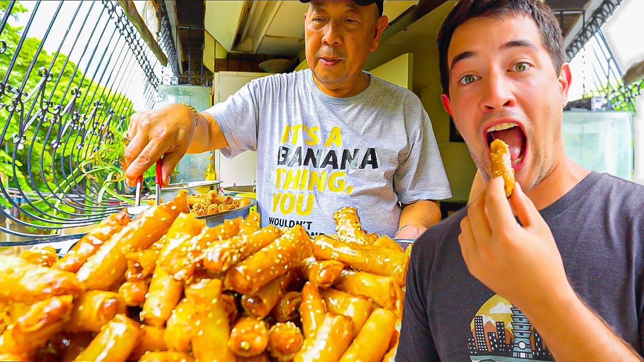 Video thumbnail for 21 Filipino STREET FOODS Across Manila ULTIMATE Guide to Eating Manila Street Food!!