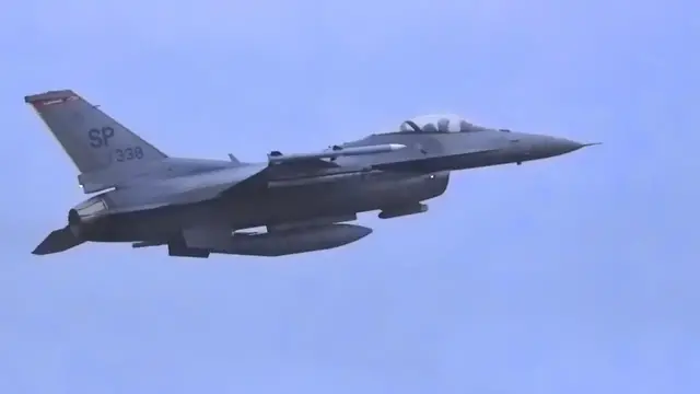 'Video thumbnail for Spangdahlem F-16 Vipers Launch Into Exercise Agile Fury'