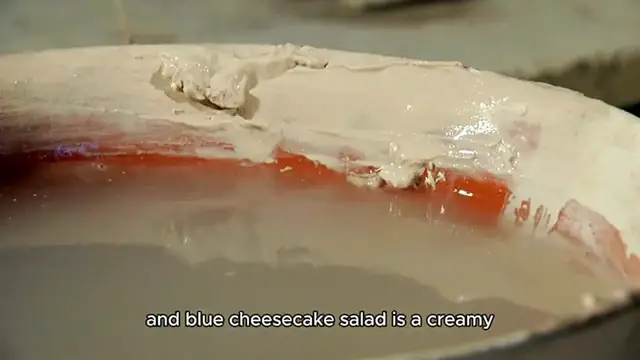 Video thumbnail for Red White and Blue Cheesecake Salad