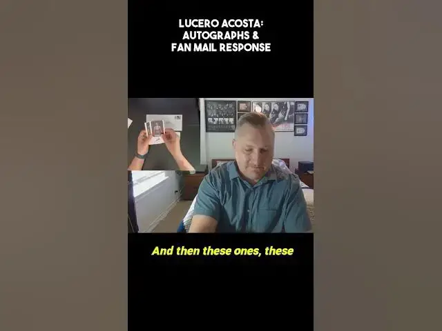 Video thumbnail for Lucero Acosta Responds to Fan Mail, Signs Autographs TTM #MMA #TTMSuccess #LuceroAcosta #Autographs