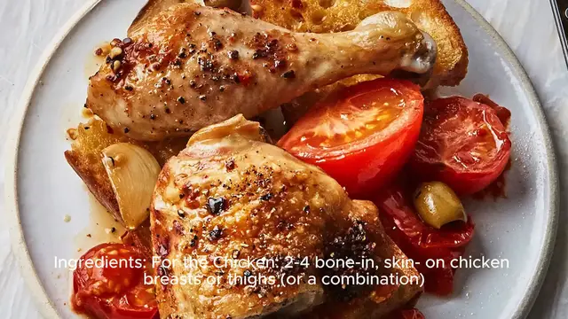 Video thumbnail for Baked chicken recipe