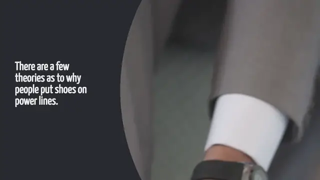 Video thumbnail for Why Do People Put Shoes On Power Lines