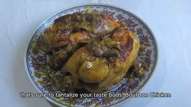 Video thumbnail for Bourbon chicken recipe