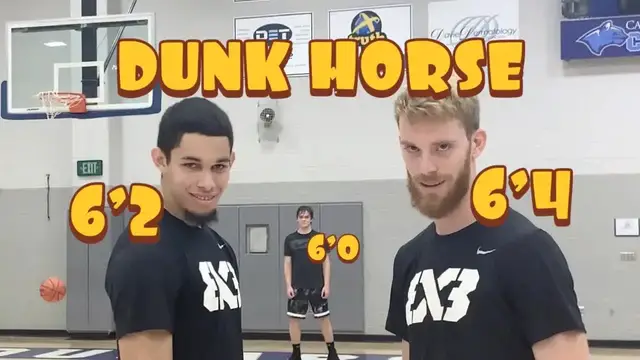 'Video thumbnail for DUNK HORSE: Isaiah Rivera Vs. Conner Barth'