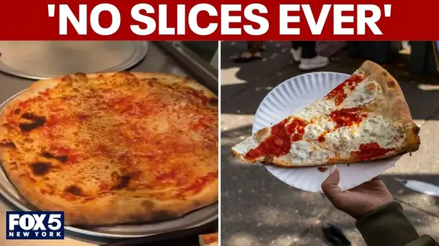 Video thumbnail for Are pizza places doing away with individual slices?