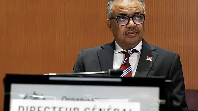 'Video thumbnail for WHO issues urgent financial guidance amid aid drop'