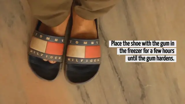 Video thumbnail for How To Get Gum Off Of Shoes