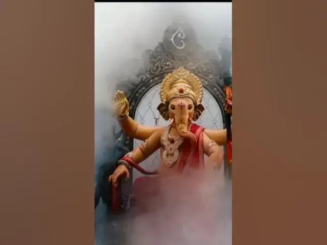Video thumbnail for Ganpati Bappa v#video #cute 🙏🙏🥰🥰🚩