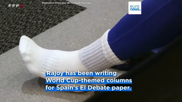 Video thumbnail for Ex-Spanish PM Rajoy: French World Cup team is playing 'without Frenchmen'