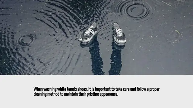 Video thumbnail for How To Wash White Tennis Shoes