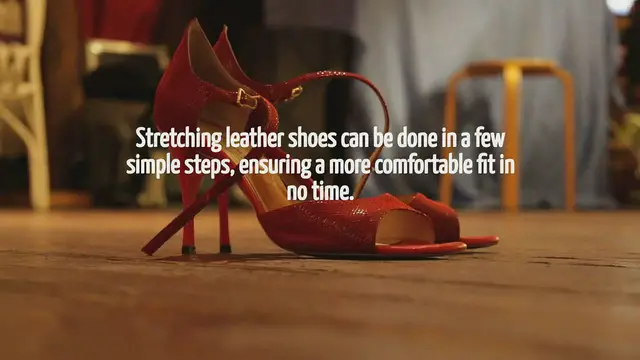 Video thumbnail for How To Stretch Leather Shoes
