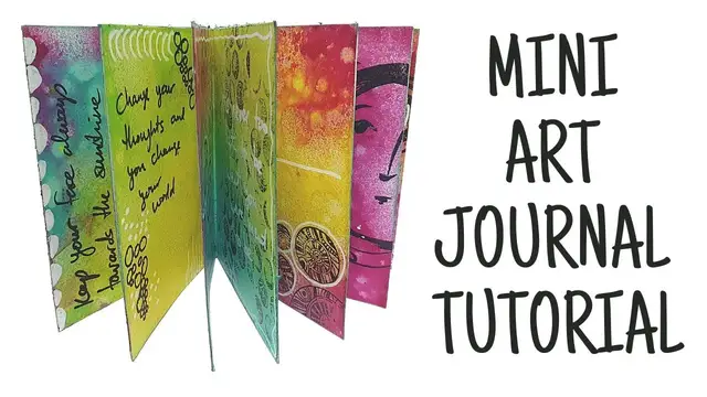 'Video thumbnail for Mini Art Journal Tutorial'
