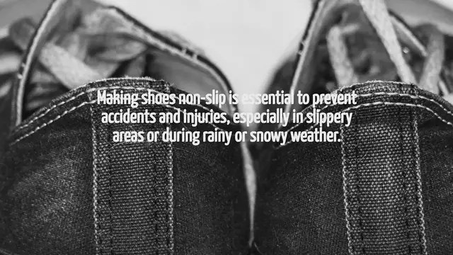 Video thumbnail for How To Make Shoes Non Slip