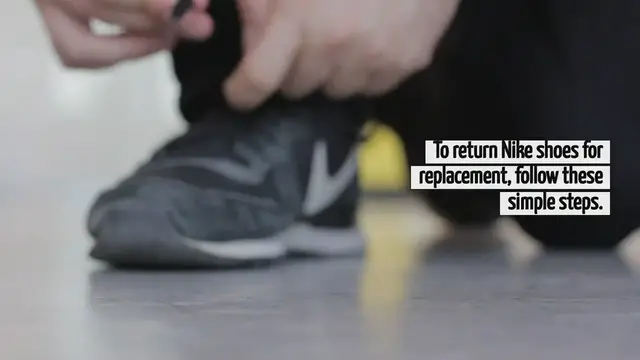 Video thumbnail for How To Return Nike Shoes For Replacement