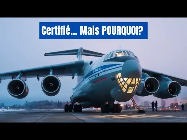 Video thumbnail for L'Étrange Certification de l'Il-76TD-90A Russe : Rénovation ou Contournement des Sanctions ?