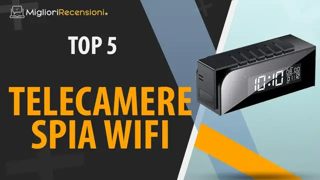 Video thumbnail for ⭐️ MIGLIORE TELECAMERA SPIA WIFI - Consigli e Guida all'acquisto (Comparativo 2022)