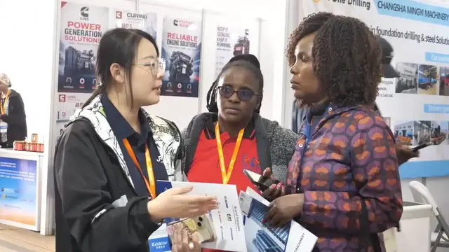 Video thumbnail for Kenya: Construction machinery expo opens in Kenya to boost China-Africa industrial cooperation.