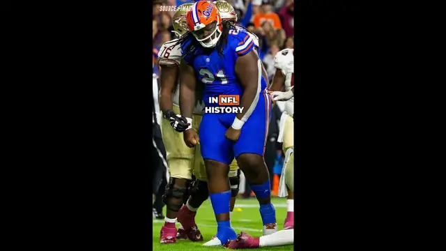 Video thumbnail for Panthers eye heaviest draft pick in NFL history