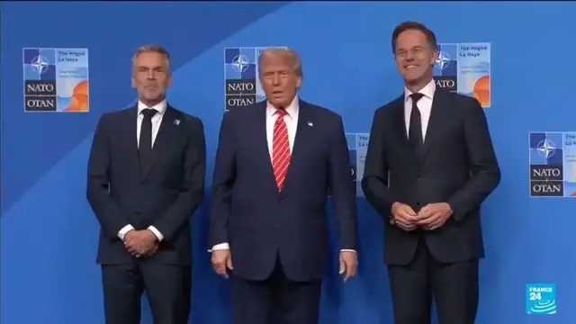 Video thumbnail for US threatens withdrawal from NATO if Europe doesn't take defense lead by 2027