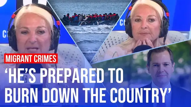 'Video thumbnail for Debate: are migrant crime stats exaggerated? | LBC'