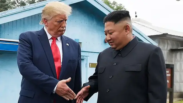 'Video thumbnail for Donald Trump says he wants to meet Kim Jong Un again amid rising tensions'
