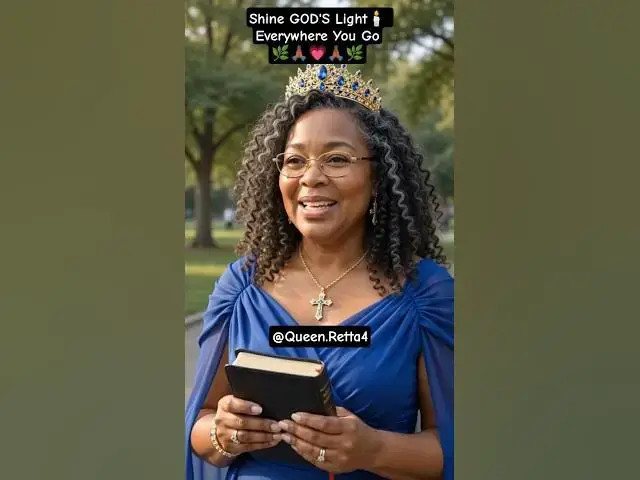 Video thumbnail for Shining GOD'S Light through LOVE, Kindness, and Faith everywhere I go. ✨🕯️ #BeTheLightOfGOD #Hope
