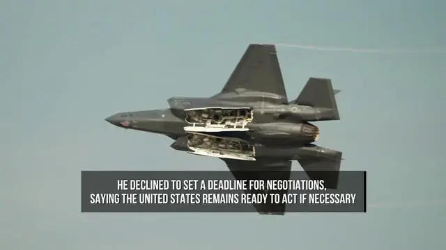 Video thumbnail for Trump Says New Iran Talks Are Underway.