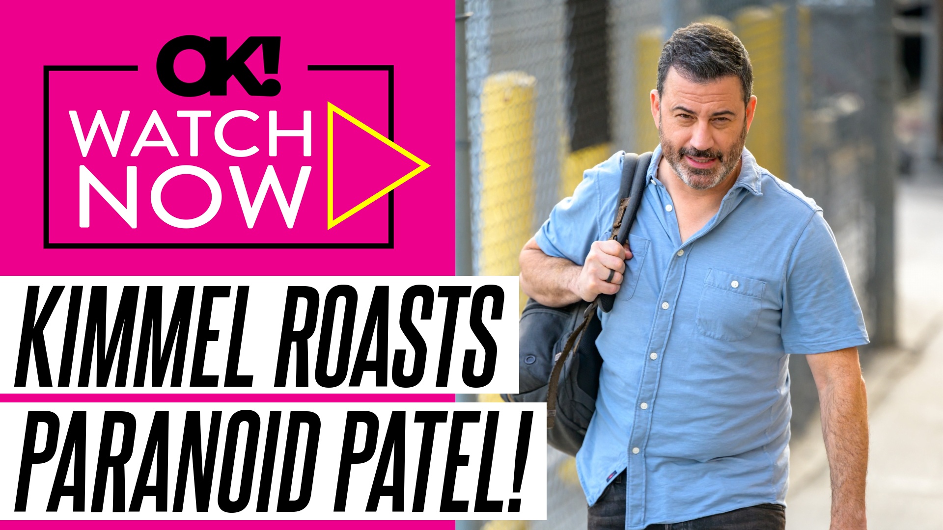 Video thumbnail for Jimmy Kimmel Mocks Paranoid Kash Patel After He's Accused of Having a Drinking Problem 