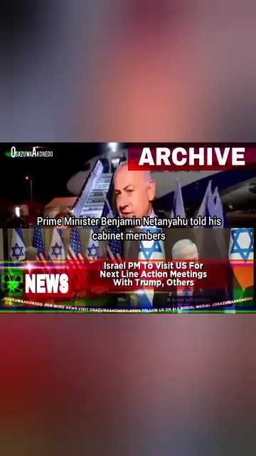 Video thumbnail for Israel PM To Visit US For Next Line Action Meetings With Trump, Others