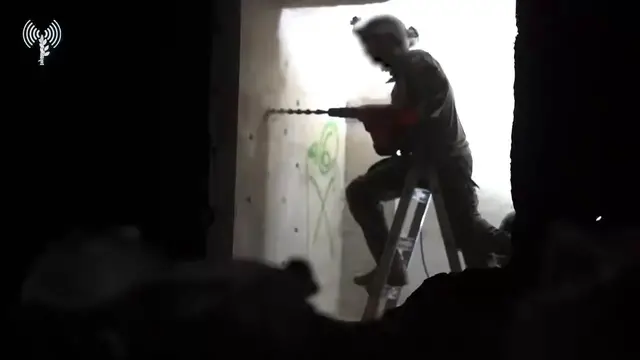 Video thumbnail for Israeli Forces Demolish Home of Suspect in Beit Amarin.