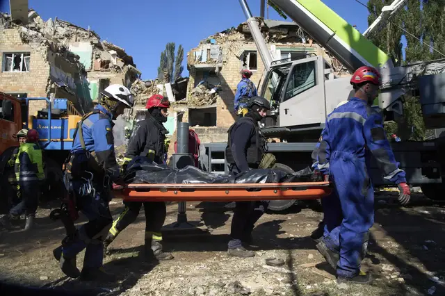 'Video thumbnail for Russian missile attack on Kyiv: President Zelenskyy says proves Putin still wants war'