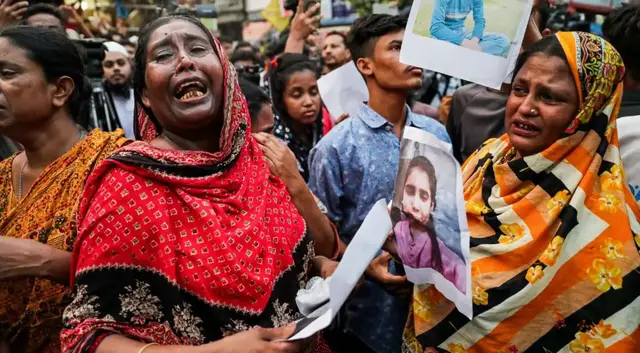 'Video thumbnail for Bangladesh mourns victims of Dhaka factory inferno amid safety failures'