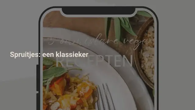 Video thumbnail for Romige spruitjes met paddenstoelen