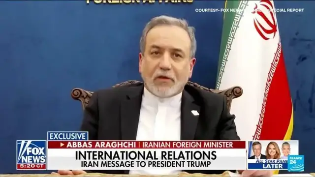 Video thumbnail for Iran's foreign minister speaks to Donald Trump through Fox News