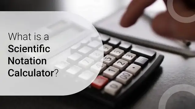 'Video thumbnail for Scientific notation calculator'