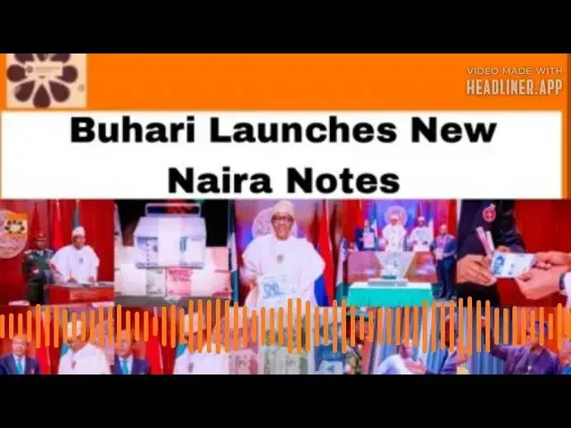 Video thumbnail for Buhari Launches New Naira Notes ~ OsazuwaAkonedo
