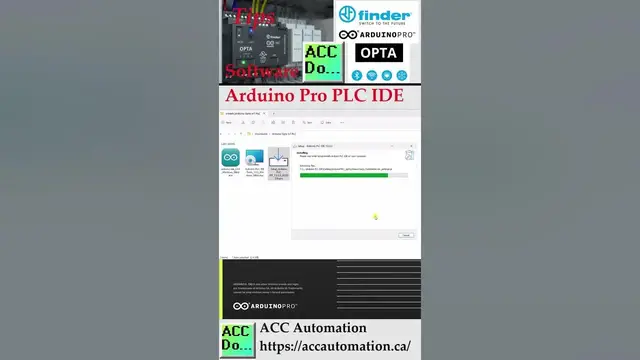 Video thumbnail for Arduino Pro PLC IDE OPTA Software Installation