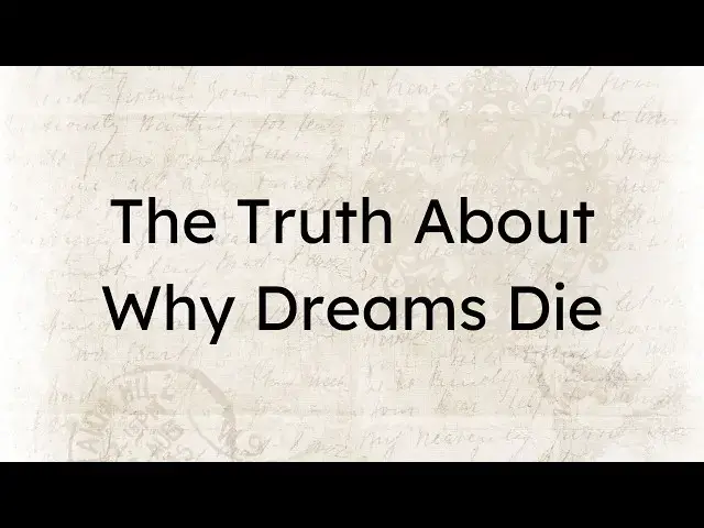 Video thumbnail for Why People Stop Chasing Their Dreams—and How to Fix It