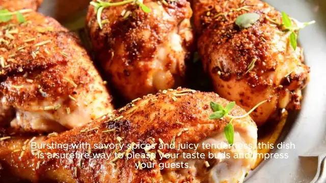 Video thumbnail for Flavorful Chicken Delight